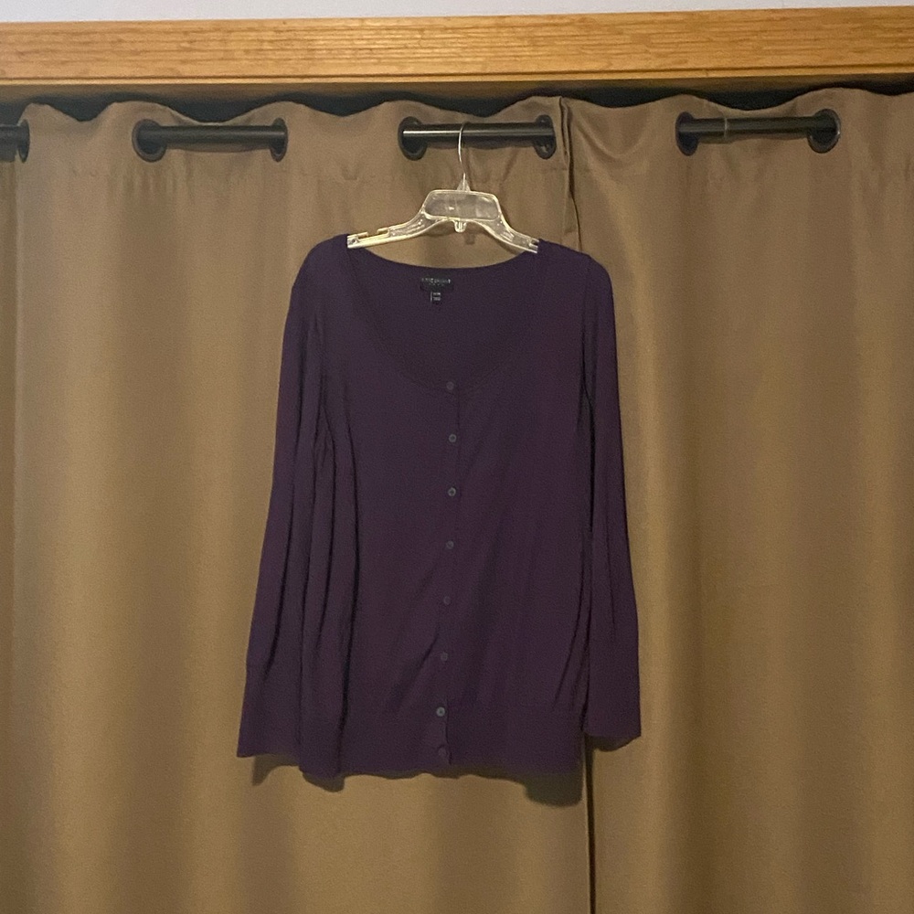 Merona Deep Purple Button-Down Shirt
